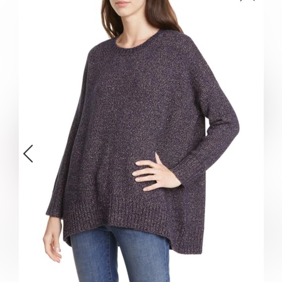 Eileen Fisher Wool Blend Oversized Knit Sweater - Picture 8 of 8